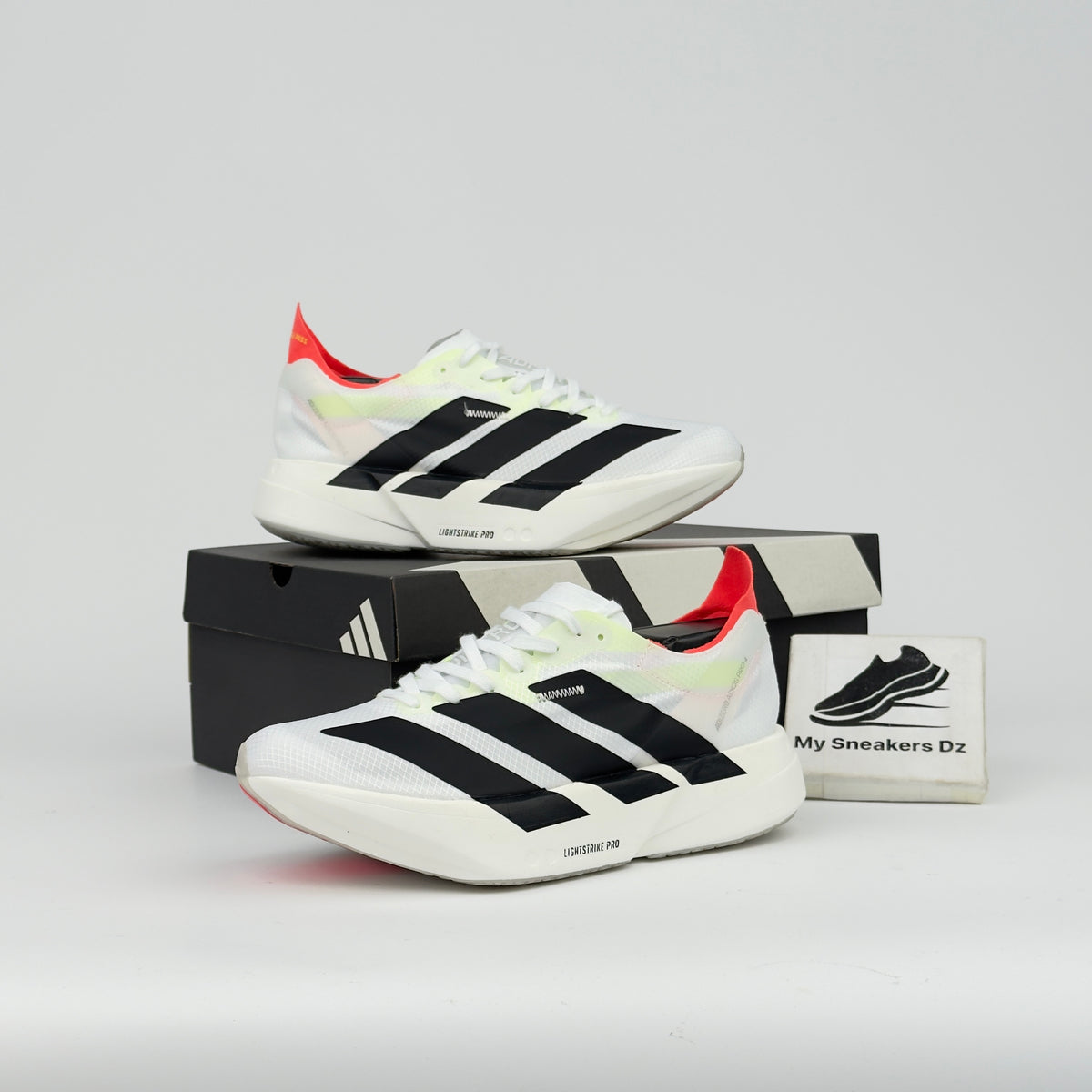 Adidas Adizero Adios Pro 4 White Black