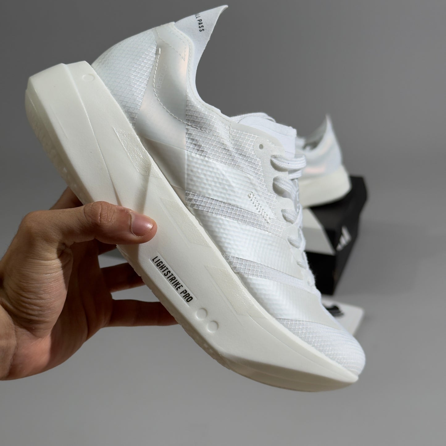 adizero pro 4 triple white