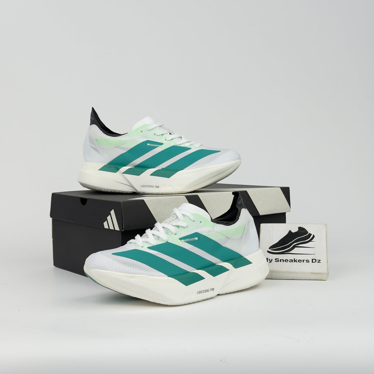 Adidas Adizero Adios Pro 4 White Green