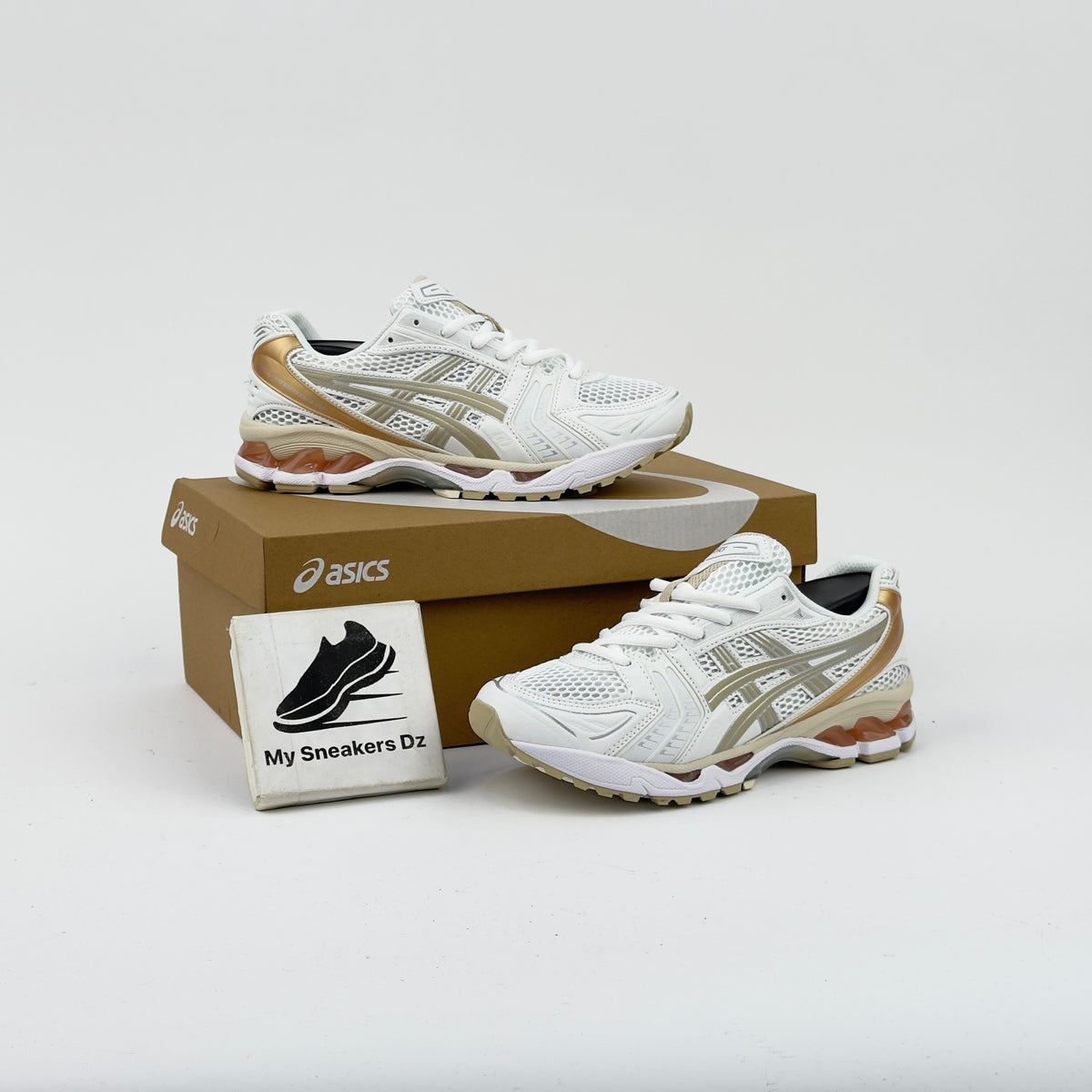 Asics Gel-Kayano 14 White Brown