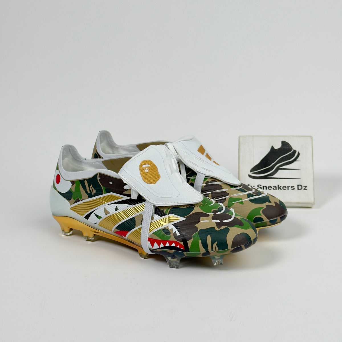 Soulier Adidas Predator x BAPE Green