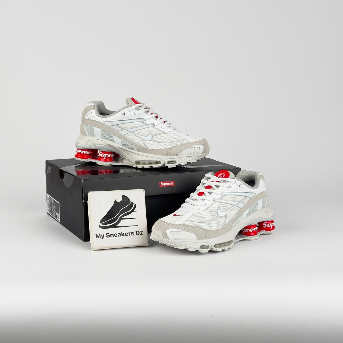 Shox White red New