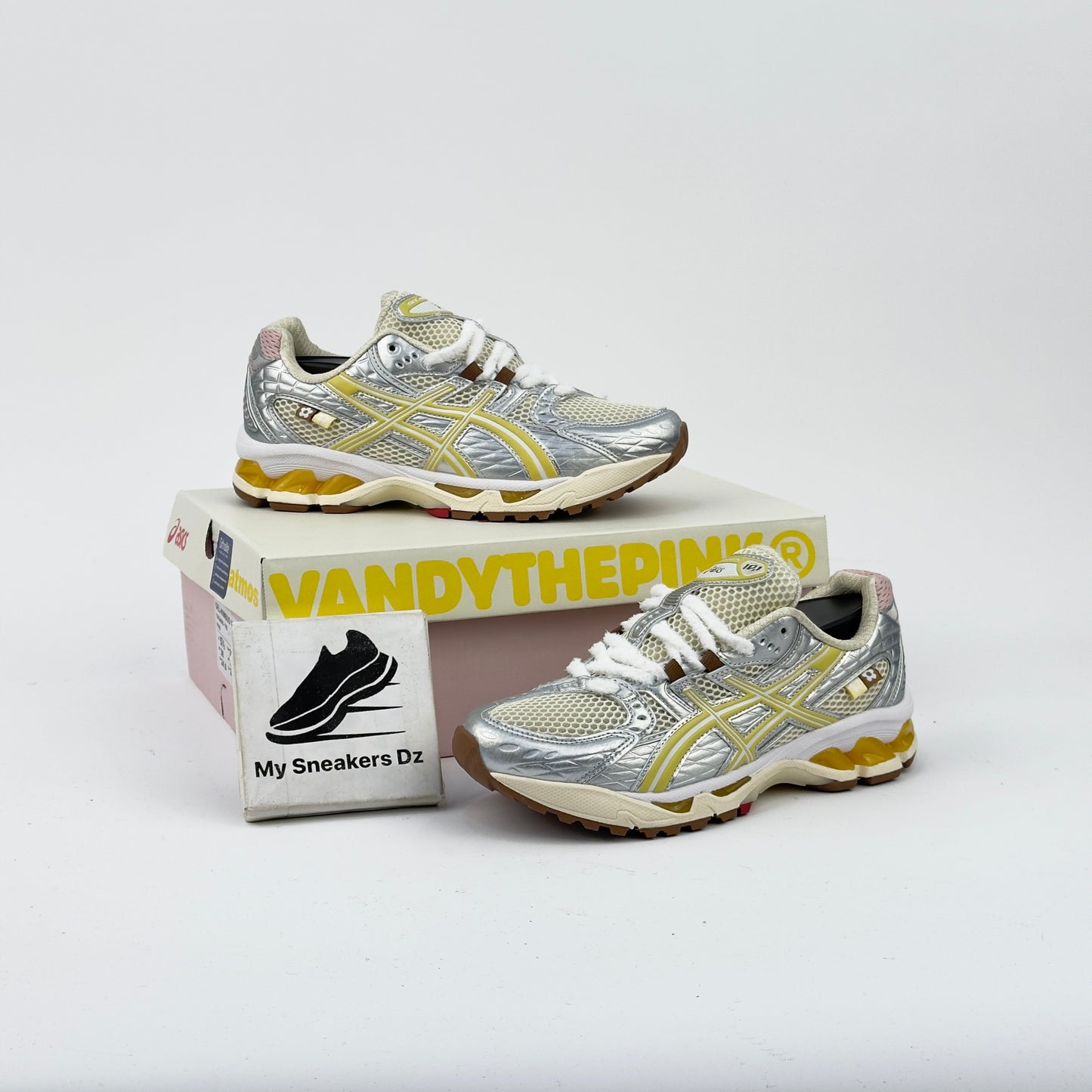 gel numbus grey yellow