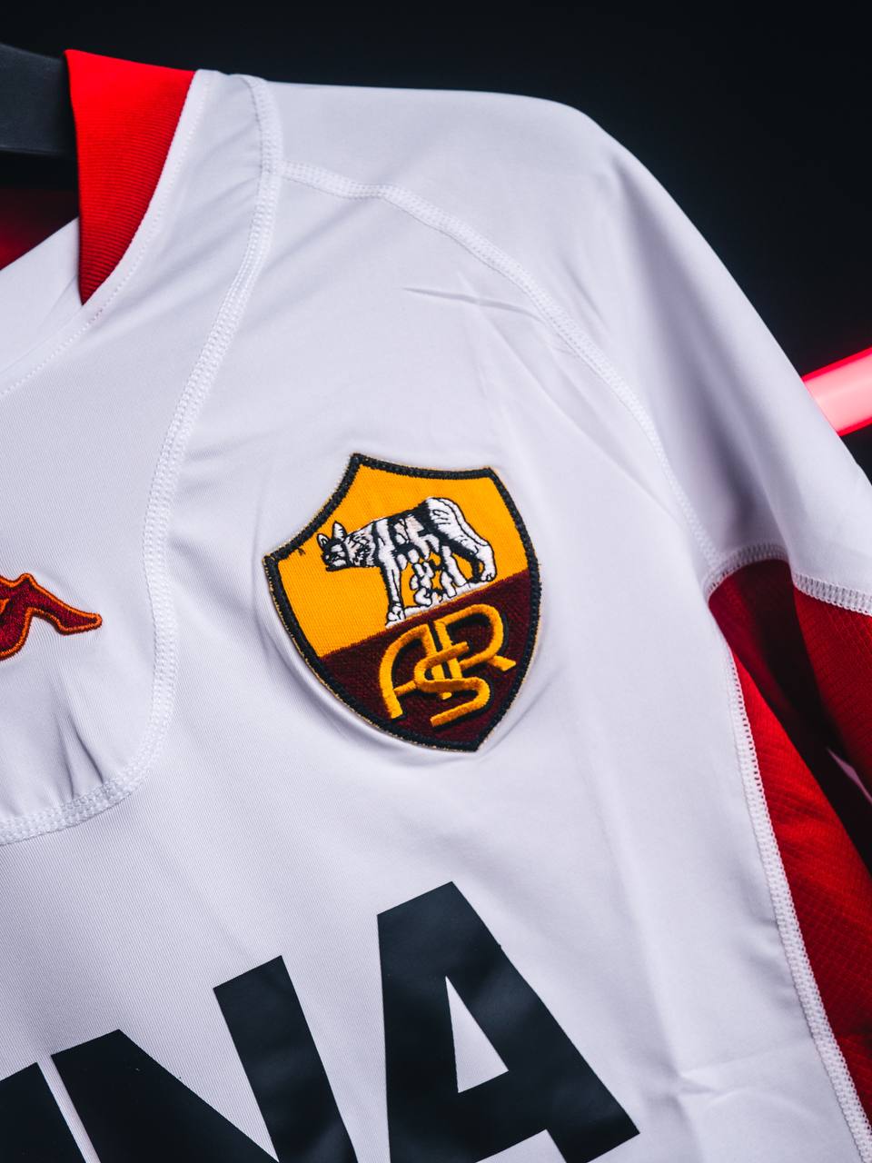 AS ROMA VINTAGE JERSEY (RED & WHITE)