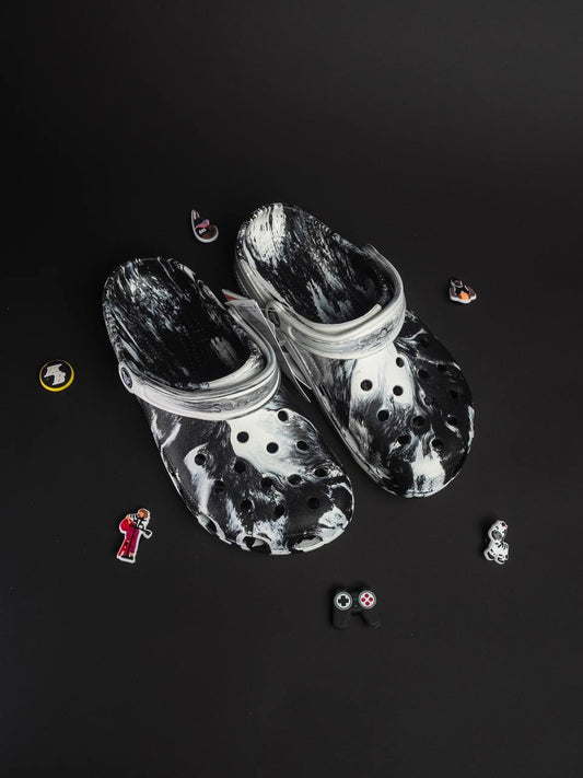 Crocs black White