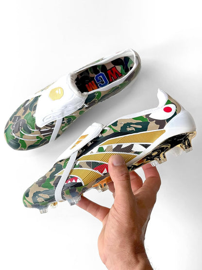 Soulier Adidas Predator x BAPE Green