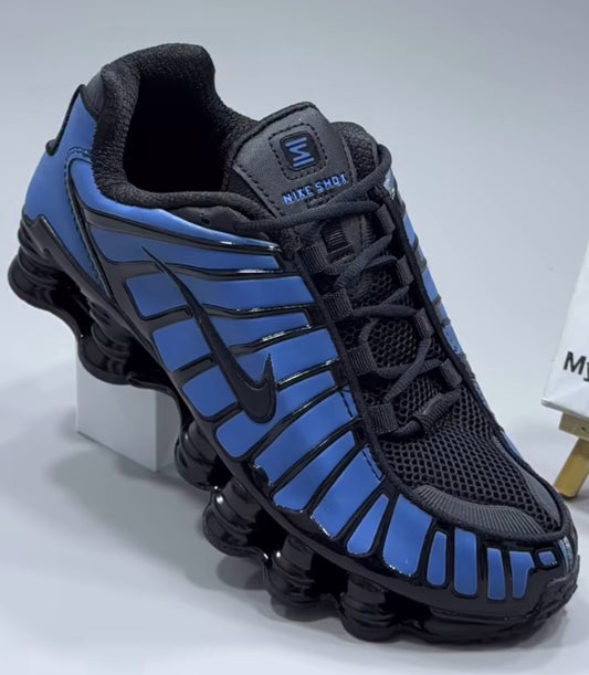 Shox black x blue
