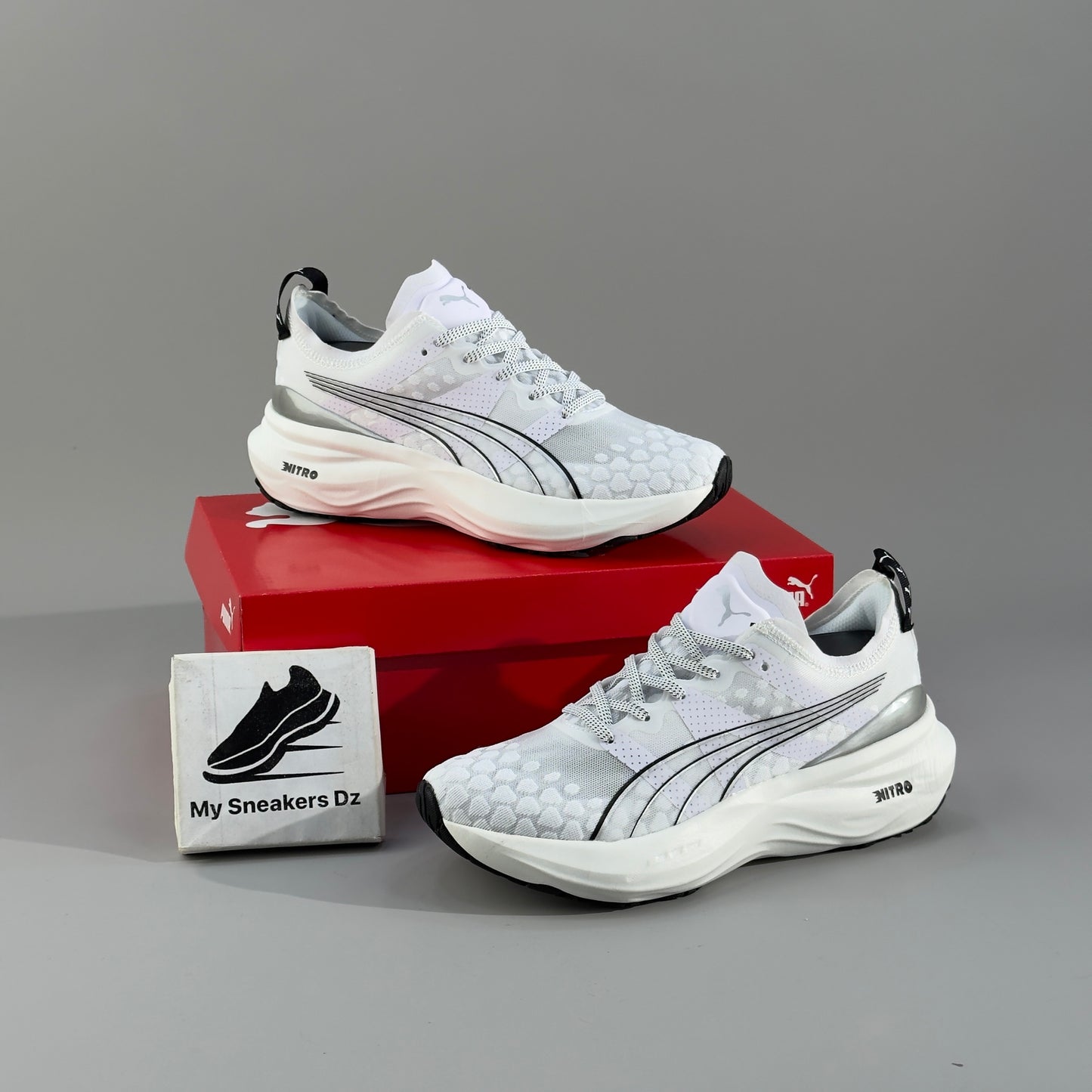 puma nitro white