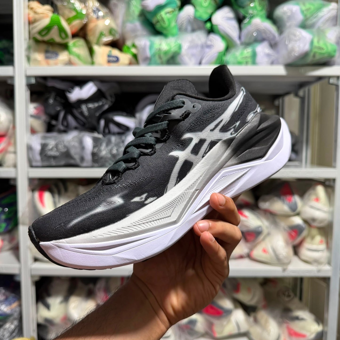 Asics superblast 3 black panda