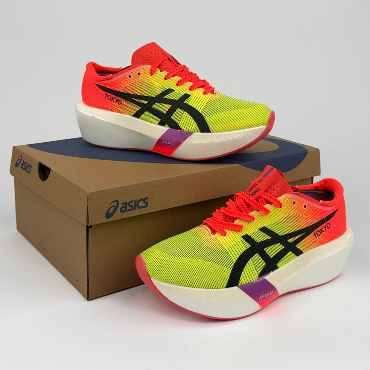 Asics metaspeed sky yellow red