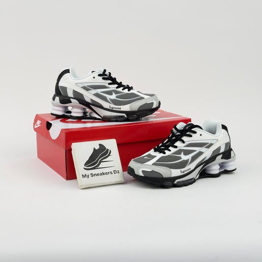 Shox new white black