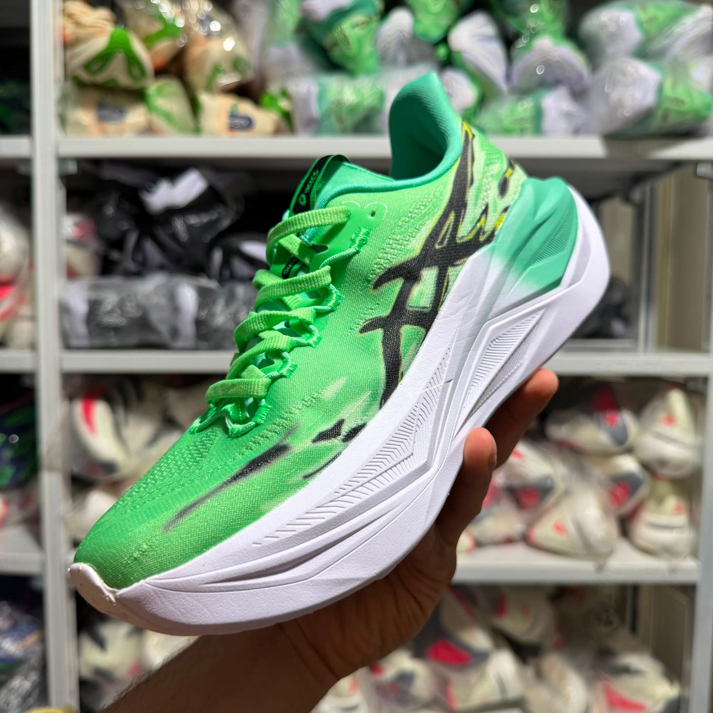 Asics superblast 3 green