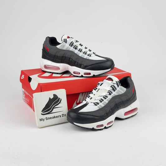 Nike Air Max 95 Recraft White Iron Grey University Red