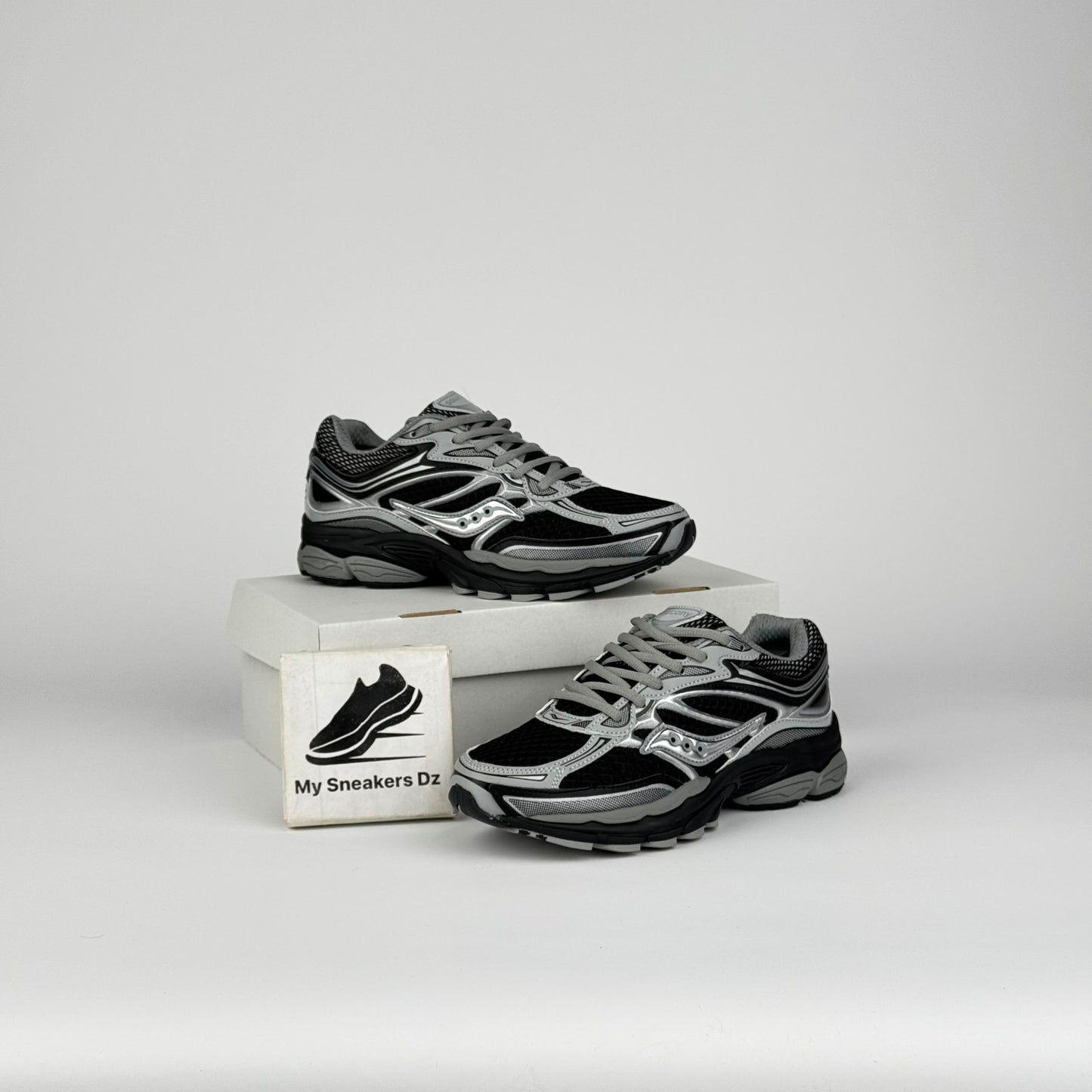 Saucony black Silver
