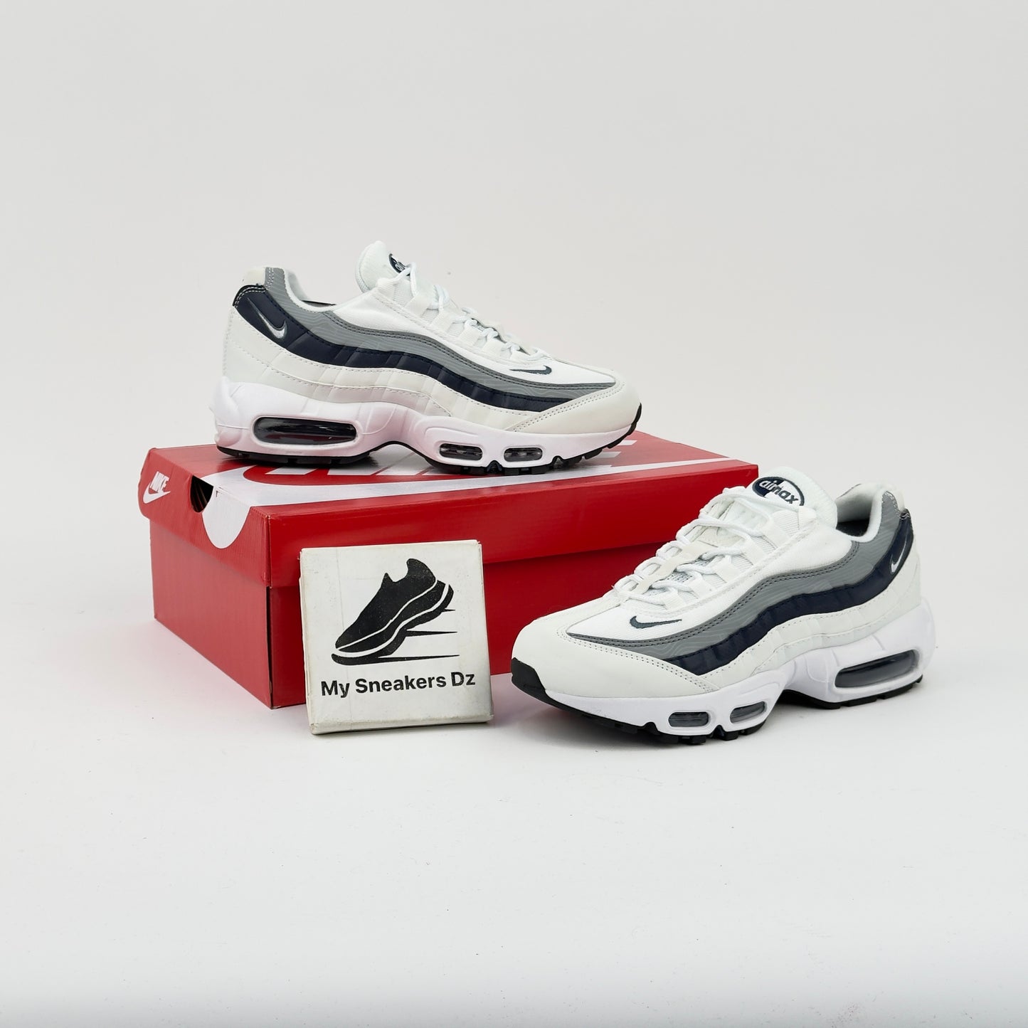 Airmax 95 white blue grey