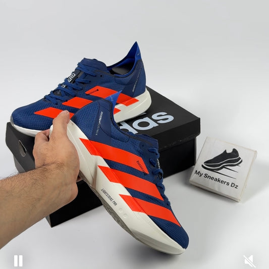 adizero Adios Pro 4 blue orange