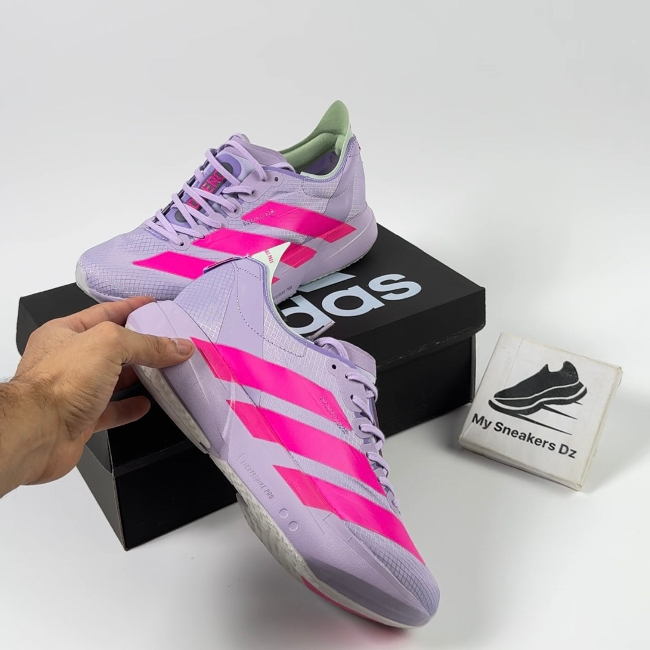 adizero Adios Pro 4 light purple
