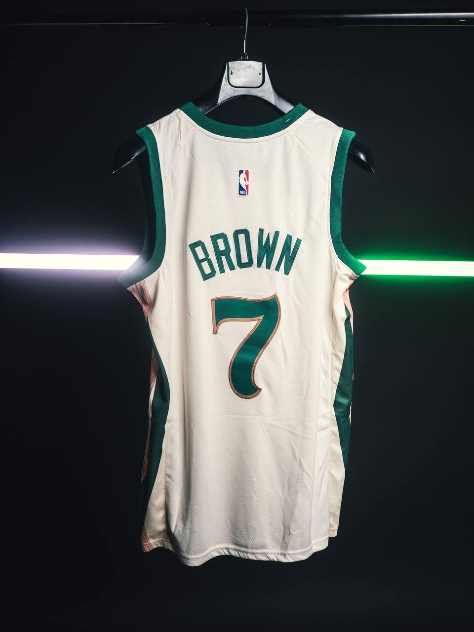 Boston Celtics Jersey (beige&green)