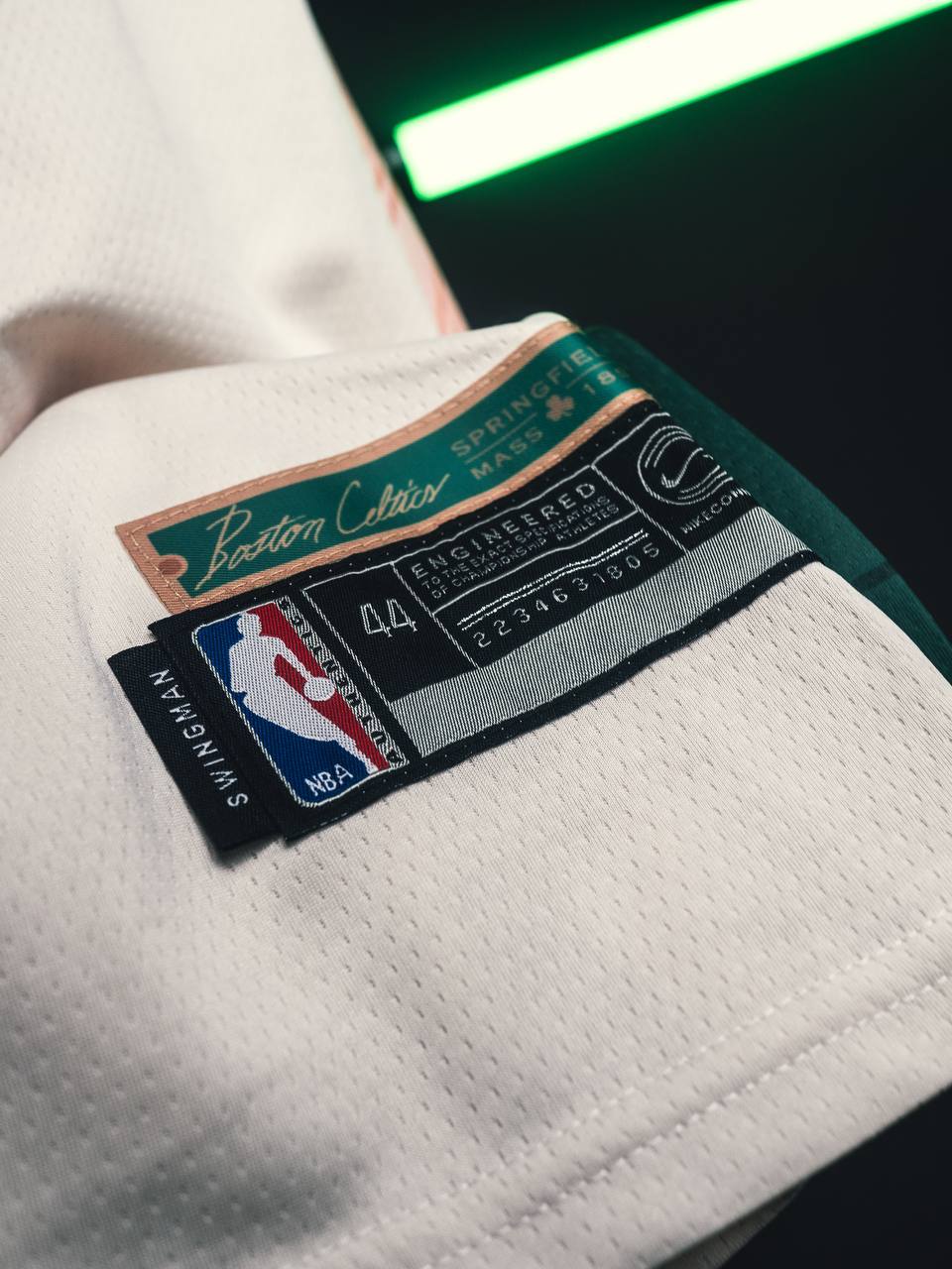 Boston Celtics Jersey (beige&green)