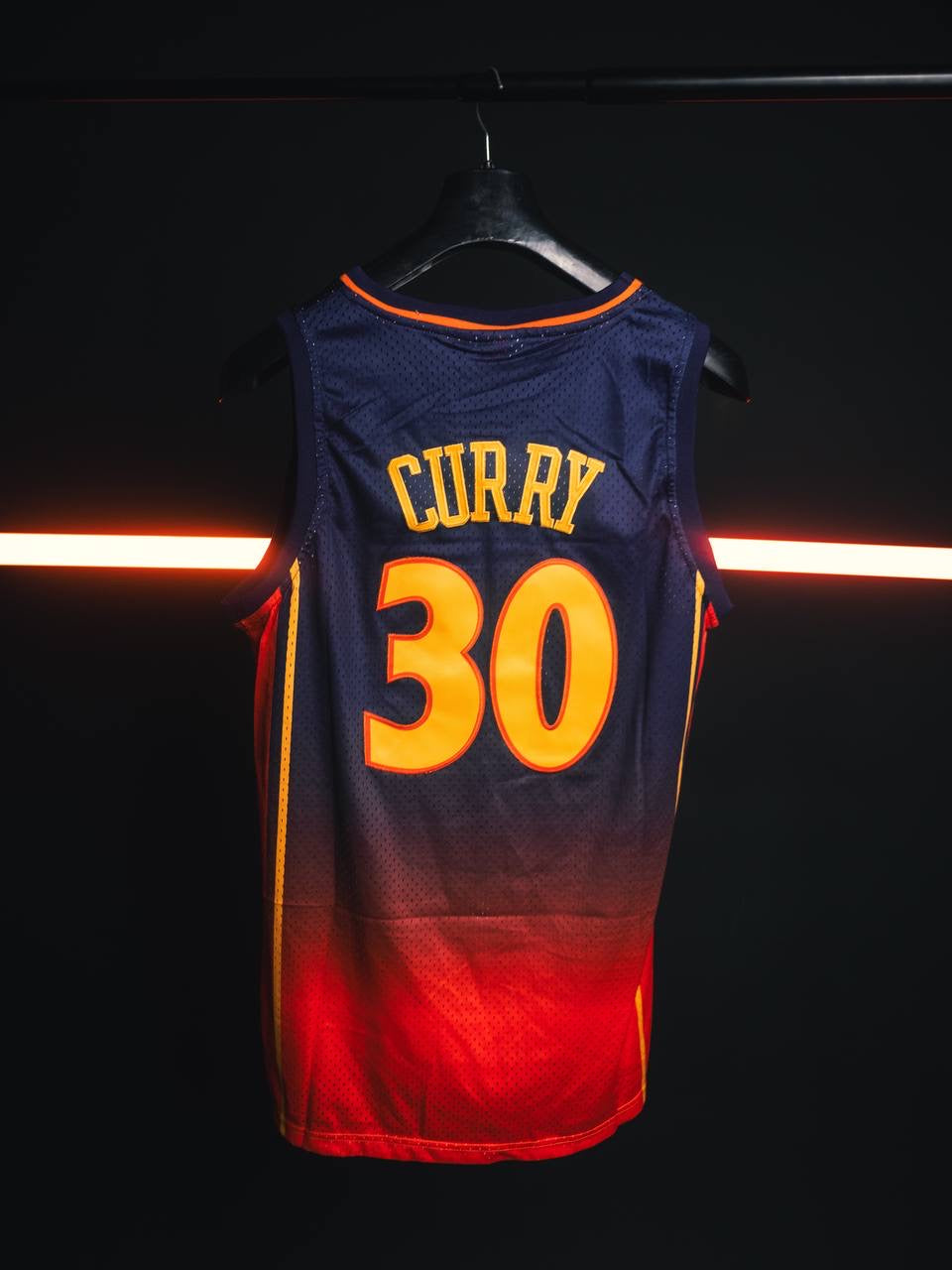 Golden State Warriors Jersey (fire)