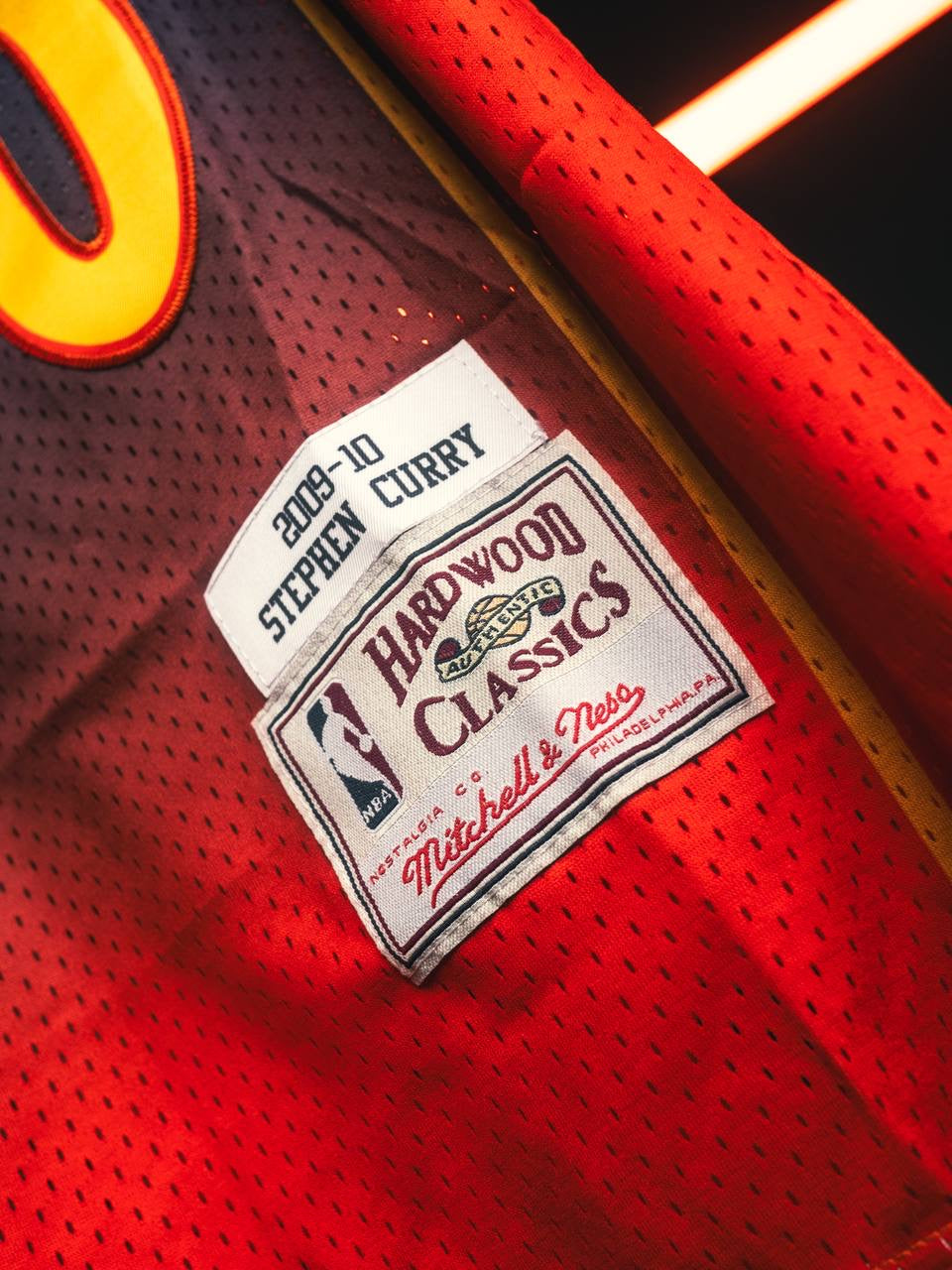 Golden State Warriors Jersey (fire)