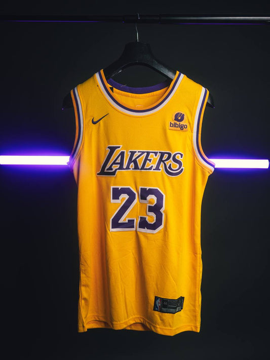 Los Angeles Lakers nike Jersey (JAUNE)