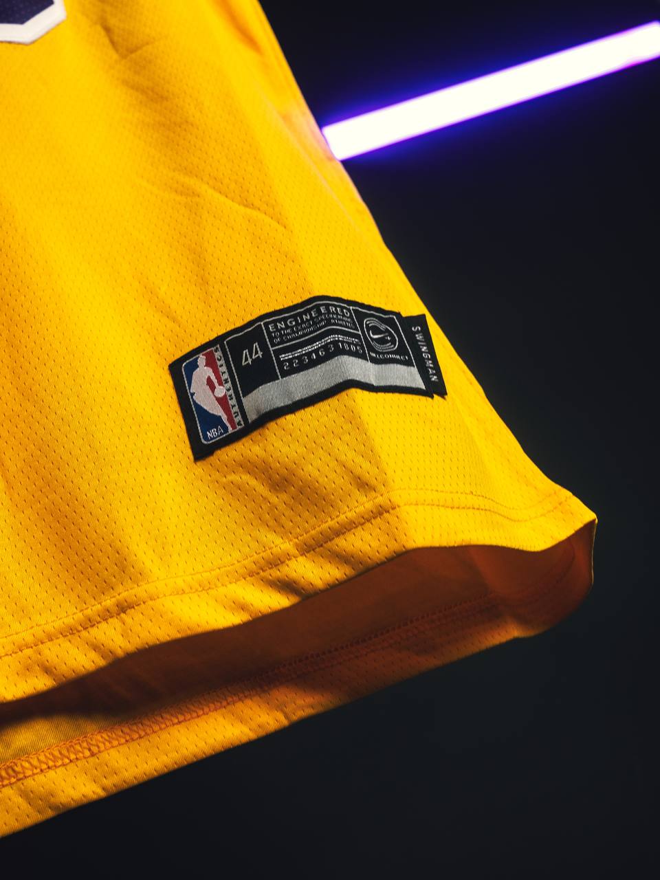 Los Angeles Lakers nike Jersey (JAUNE)