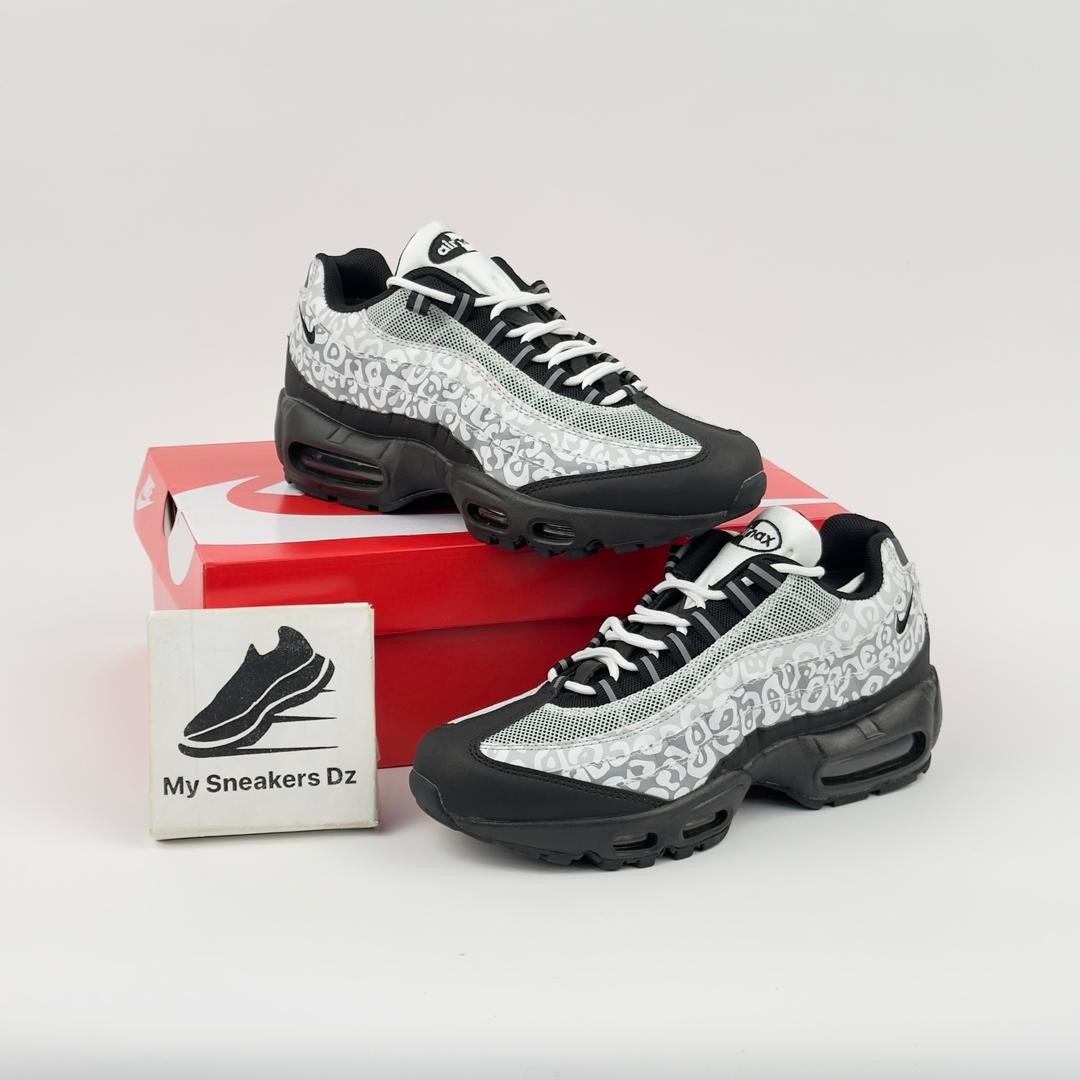Airmax 95 black white printed