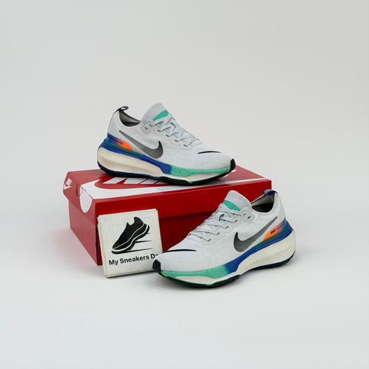 Zoomx Invincible Run 3 Pure Platinum Cool Mint