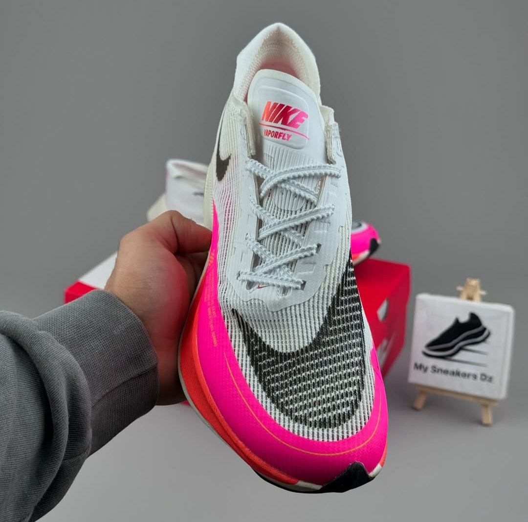 Vaporfly 2 white pink