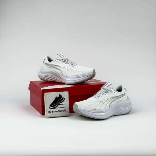 Puma nitro white silver