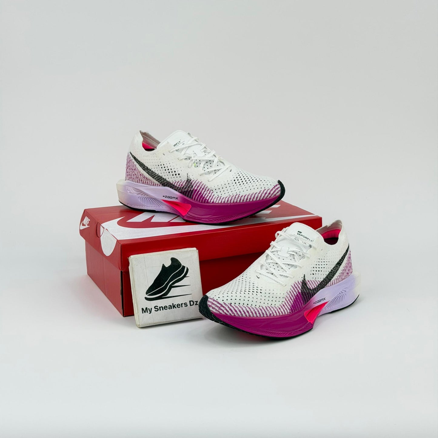 Vaporfly Next% 3 White Vivid Purple