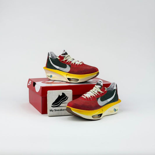 Alphafly 3 red green yellow