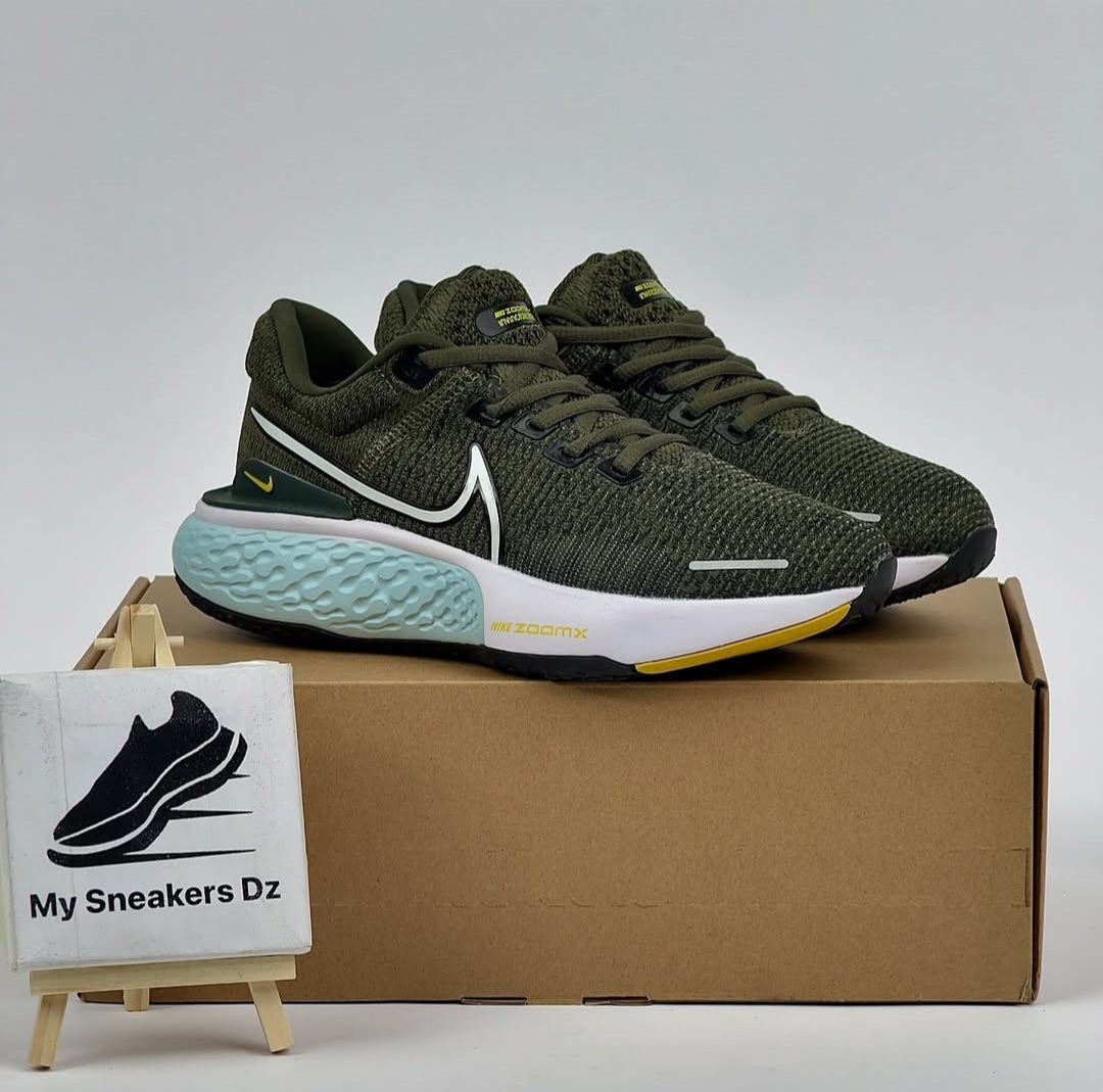 Zoomx invincible run 2 Vert millitaire