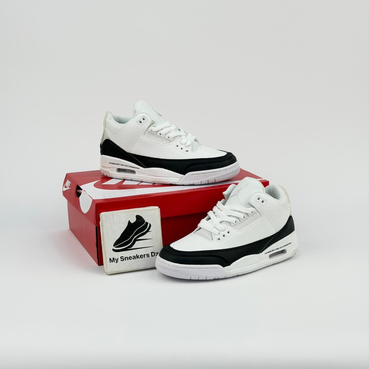 Jordan 3 white black