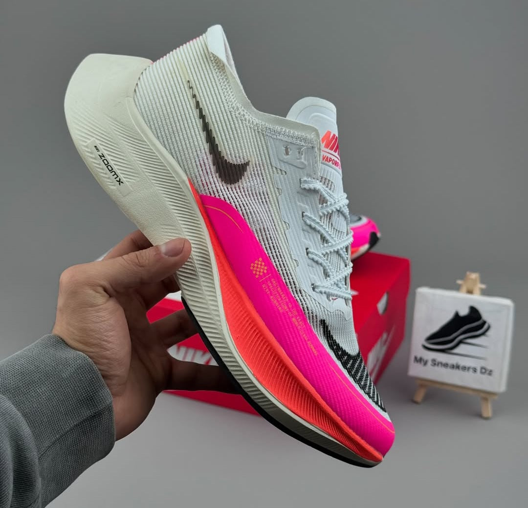 Vaporfly 2 white pink