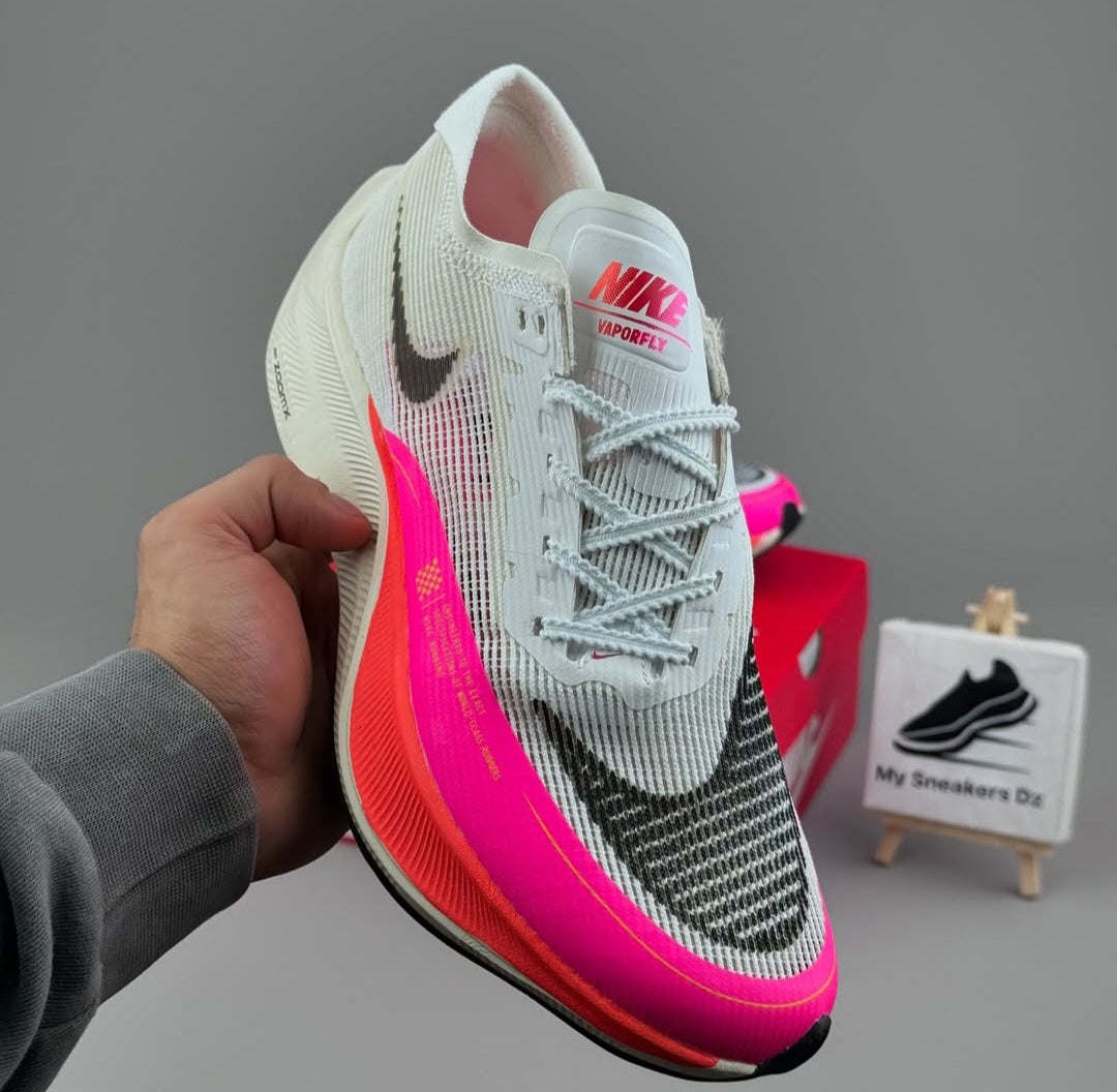Vaporfly 2 white pink