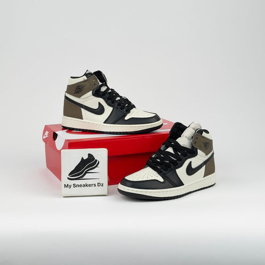 Jordan white brown black