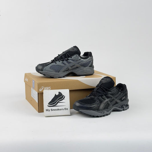Asics gelnimbus black half black dark grey